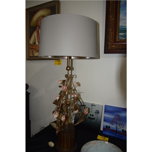 FREDRICK COOPER LAMPS W/SHADES (PAIR) (40")