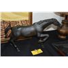 Image 1 : ANTIQUE BRONZE HORSE SCULPTURE (14" X 22")