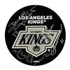 Image 1 : Triple Crown Line (Dionne/Simmer/Taylor) Autographed Los Angeles Kings Puck