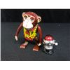 Image 1 : JAPAN TIN WIND-UP MONKEY TOY/ TAKARA 1977 WALKING ROBOT