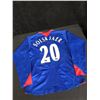 Image 2 : 129 OLE GUNNAR SOLSKJAER MULTI SIGNED Manchester United Man Utd Blue Away Football Jersey