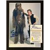 Image 2 : HARRISON FORD AND PETER MEHEW DUAL SIGNED STAR WARS 8 X 10 ( RA COA)