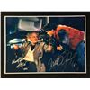 Image 1 : CHRISTOPHER LLOYD AND MICHEAL J FOX DUAL SIGNED 8 X 10 ( RA COA)