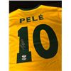 Image 1 : PELE SIGNED BRAZIL SOCCER JERSEY PSA COA)