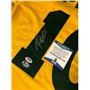 Image 3 : PELE SIGNED BRAZIL SOCCER JERSEY PSA COA)