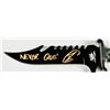 Image 2 : Robert O'Neill Signed Navy SEAL Combat Knife Inscribed "Never Quit!" (PSA COA)