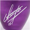 Image 2 : UNDERTAKER SIGNED METALLIC PURPLE URN ( BECKETT COA)