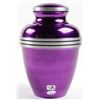 Image 3 : UNDERTAKER SIGNED METALLIC PURPLE URN ( BECKETT COA)