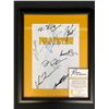 Image 2 : PULP FICTION MULTI-SIGNED FRAMED SCRIPT COVER (RA COA)