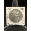 Image 1 : 1881 USA MORGAN SILVER DOLLAR (UNCIRCULATED)