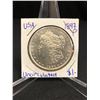 Image 1 : 1897 USA MORGAN SILVER DOLLAR (PHILADELPHIA MINTED) Uncirculated