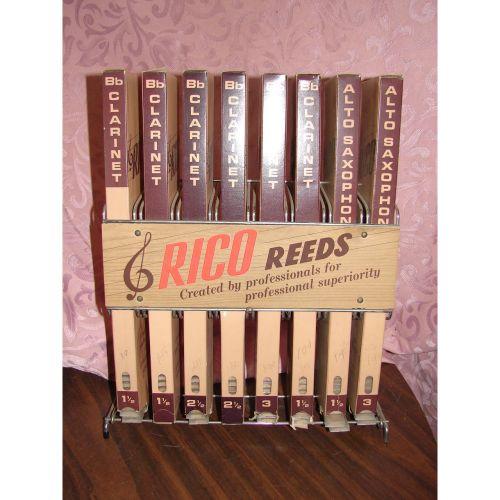 Reed Rack Box Rico Reed Display Metal Rack and 8 Boxes 11x13
