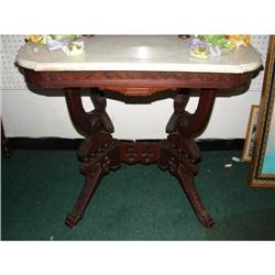 Victorian Marble Top Table