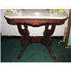 Image 1 : Victorian Marble Top Table