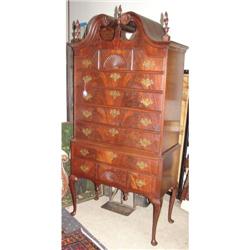 Mahogany 2 Part HighBoy