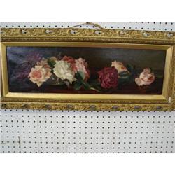 Anna Eliza Hardy Signed Oil on Canvas Floral