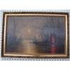 Image 1 : Harry Fenn Sgd Oil on Canvas Encampment