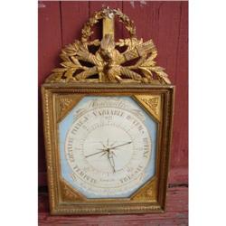 18th Century French Louis XIV Barometer