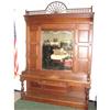 Image 1 : Stick & Ball Walnut Victorian Hall Rack