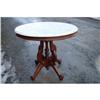 Image 1 : Oval Marble Top Table