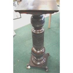 Ornate Large Victorian Pedestal