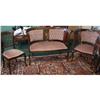 Image 1 : 3 Piece Inlayed Back Parlor Set