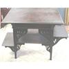 Image 1 : Ornate 3 Tier Oak Table