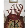 Image 1 : Early  Windsor Chair in Old red