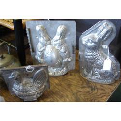 3 Tin Molds