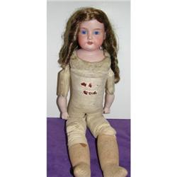 21" Bisque AM Doll