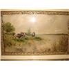 Image 1 : Hugo Anton Fisher Watercolor  Cows in Pasture