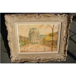 Signed Johnnes Schiefer Oil on Board