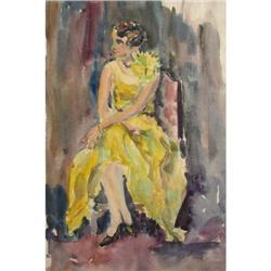 George Grosz Water color