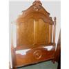 Image 1 : Victorian Bed Tall Walnut Bed