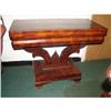 Image 1 : Empire Mahogany Game Table Table