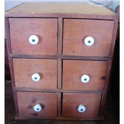 Small 6 Drawer Spice Box