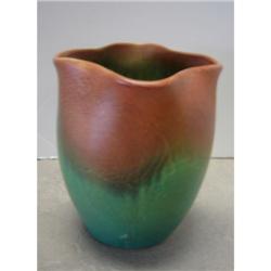 2 Tone Weller Pottery Vase