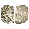 Image 1 : Ancient India: Imperial Magadhan silver punch-marked Karshapana coin (c.400-350 BC), 3.33g.
