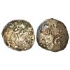 Image 1 : Ancient India: Archaic silver punch-marked coin, NE Madhya Pradesh/Baghelkhand region, 3.47g.