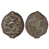 Image 1 : Ancient India: Peninsular India/Vidarbha, post-Mauryan period, uninscribed cast copper coin, 6.14g.