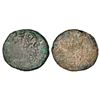 Image 1 : Ancient India: Tribal republican coinage in post-Mauryan North India, copper coin, 3.79g.