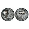 Image 1 : Medieval India: Rashtrakutas, unattributed copper coin, 'bust' type, (700-800 AD), 0.56g.