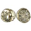 Image 1 : Medieval India: Eastern Chalukyas of Vengi, 'Vishnukundin' type, fractional copper coin, 1.23g.