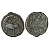 Image 1 : Medieval India: Eastern Bengal/Arakan region, 'Harikela' coinage, late series, silver ¼ unit, 1.94g.