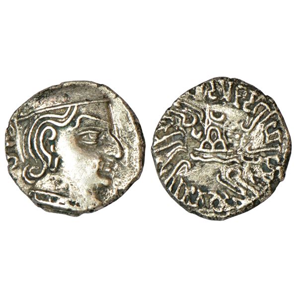 Medieval India: Kakatiyas of Warangal, gold punch-marked gadyana, (900-1000 AD), 3.73g.