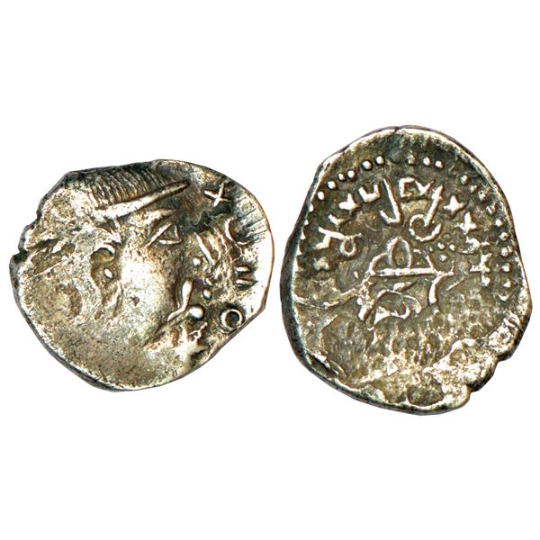 Medieval India: Cholas, anonymous coinage (970-1070 AD), gold 1/8th kahavanu, 0.51g.
