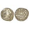 Image 1 : Medieval India: Kalachuris of Kalyana?, gold punch marked gadyana of Singhana, 3.45g.