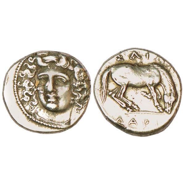 Medieval India: Vijayanagar Kingdom, Sangama Dynasty, base gold varaha of Bukkaraya I, 3.39g.