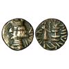 Image 1 : Medieval India: Ranas of Mewar, copper ¼ unit of Kumbhakarna or Rana Kumbha, 2.74g.