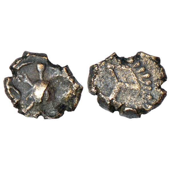 Sultanates - Bahmani: Muhammad Shah I (1359-1375 AD), silver 1/6 tanka, AH (7)78, 1.76g